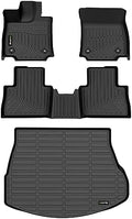 All Weather Floor Mats & Cargo Liner Set for 2022-2025 2026 Lexus NX Custom Fit Floor Liners Accessories - Black by HAFIDI