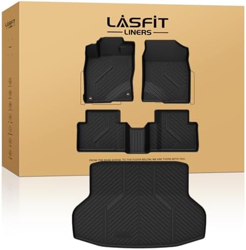 LASFIT All Weather Floor Mats for Honda Civic 2016-2021 - Sedan by LASFIT