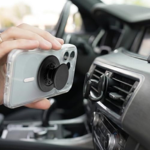 PopSockets Car Phone Mount, Vent Mount - Black - Image 6