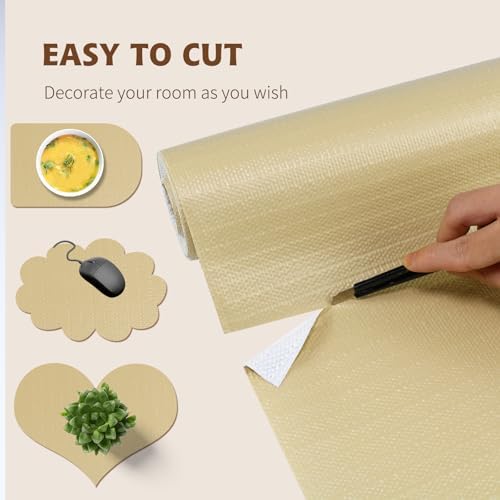 Shelf Liners for Kitchen Cabinets 12in x 20FT, Non Adhesive Cabinet Liner - Image 7