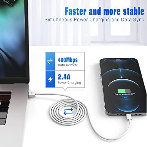 OCEEK iPhone Charger(3/3/6/6/10FT) 5Pack MFi Certified Lightning Cable - Image 6