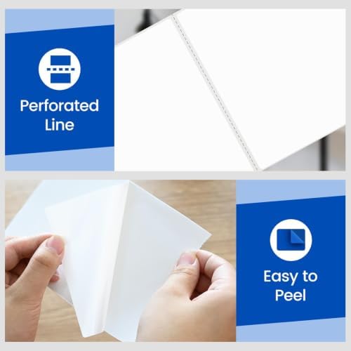 LLIKED 4" x 6" Thermal Labels, 250 Removable Labels with No Residue - Image 4