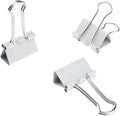 HAHIYO Binder Clips Paper Clamps Spring Steel Sturdy 0.98 inches Width 0.31 by HAHIYO