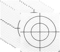 PATIKIL Survey Reflector Target Self-Adhesive Reflective Sheet Target Mark Tape, Suit for Ship Inspection by PATIKIL