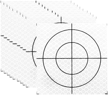 PATIKIL Survey Reflector Target Self-Adhesive Reflective Sheet Target Mark Tape, Suit for Ship Inspection by PATIKIL