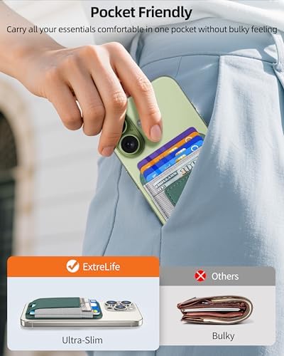 Upgraded for Magsafe Wallet, 7 Card Holder, Strongest Magnetic Wallet - Image 6