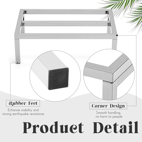 MorningRo 2 Pack Dunnage Rack 24" Long x 14" Wide, 7.9" Height - Image 5