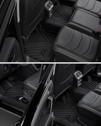 3W Floor Mats & Cargo Liner & Seatback Mats for Volkswagen Tiguan 2025-2026 - Image 4