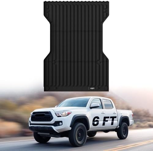 LASFIT Bed Mat for Toyota Tacoma 2005-2023(6ft/73.5'' Bed) Truck Bed by LASFIT
