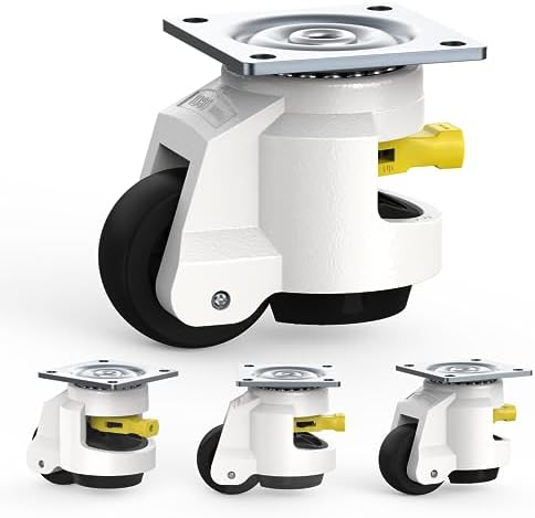 HOLKIE Leveling Casters with Ratchet Handle Design丨Total Capacity 2600 lbs by HOLKIEUSA