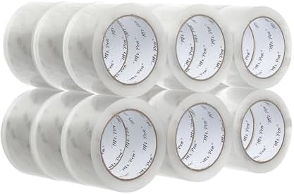 Mr. Pen- Packing Tape, 18 Pack, 2” Wide, 60 Yards, Clear by MrPen