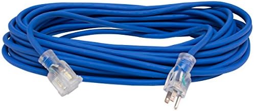 Eastman 50 Feet All Weather Extension Cord with Indicator Light, Electrical 3-Prong Wire, 60996 (Pack of 8) - Image 3