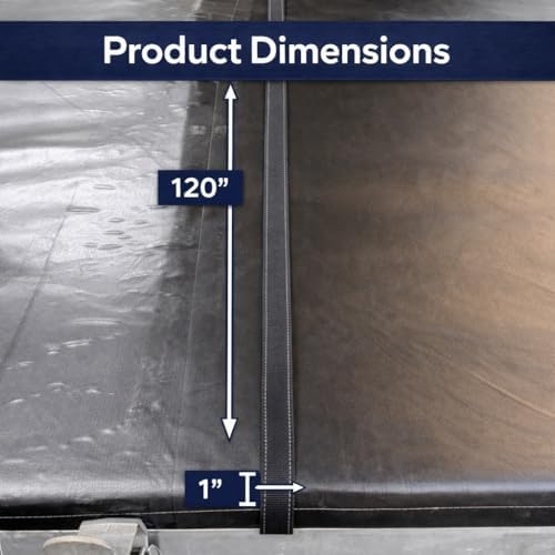 Brumleve® Heavy Duty Tarp Straps – Premium Polyester “Wind Straps” for Roll Tarp Systems – 2-Pack - Image 6