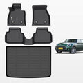 AIPOIL® Custom Fit TPE Floor Mats & Cargo Liners for 2016-2024 Mini Clubman, All-Weather Waterproof Stain-Resistant Durable Raised Edge Black Full Car Accessories by AIPOIL