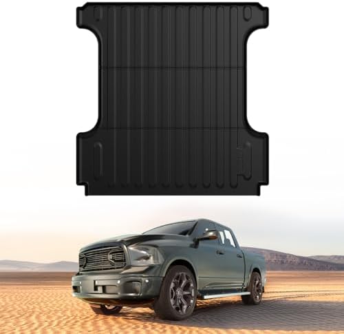 LASFIT 5.7FT Truck Bed Mat for RAM 1500 2009-2018/1500 Classic 2019-2024 by LASFIT