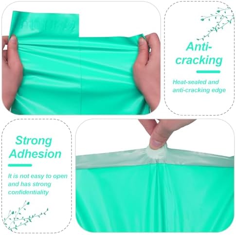 JinRuiKJ Thank You Poly Mailers 10x13 Inch, 25 PCS, Teal - Image 4