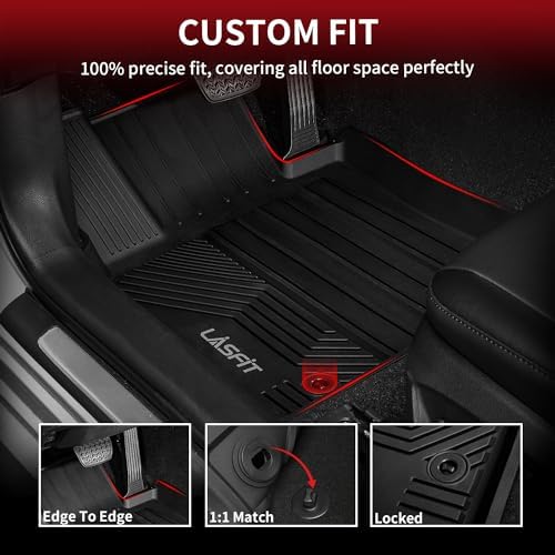 LASFIT Floor Mats for Toyota Camry 2018-2024 (Only Fit Gas & FWD) - Image 2