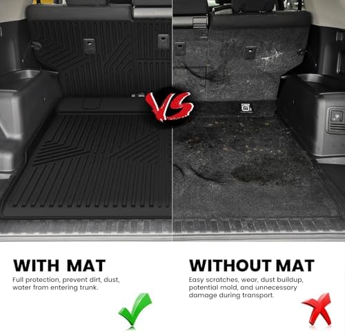 LASFIT Cargo Mat for Toyota 4Runner 2013-2024 (Only Fit 5-Seats) - Image 4