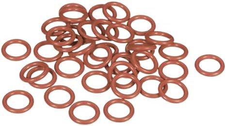 50pcs Fluorine Rubber O-Rings 13.5x9.5x2mm Metric FKM Seal Gasket by Unknown