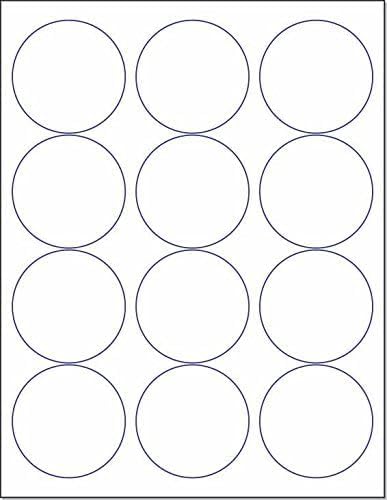 NextDayLabels 2.5 Inch Round Stickers by NextDayLabels