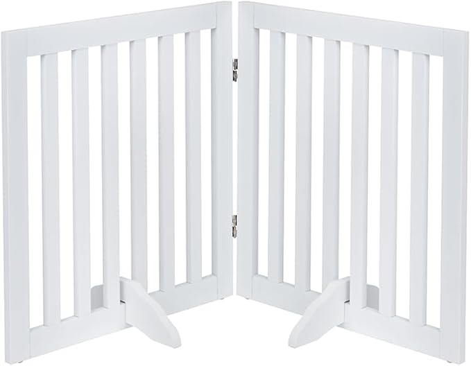 unipaws 24”H Free Standing Pet Gate by unipaws