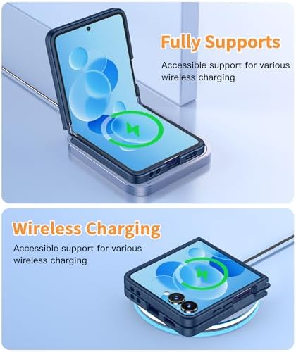 FNTCASE for Samsung Galaxy Z Flip 7 Case, Fit for Magsafe, Screen Protector - Image 6