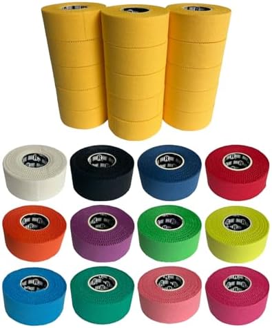 Ringside 1” Athletic Trainers Tape, 15 Rolls, Adhesive Cotton, Gold by Ringside