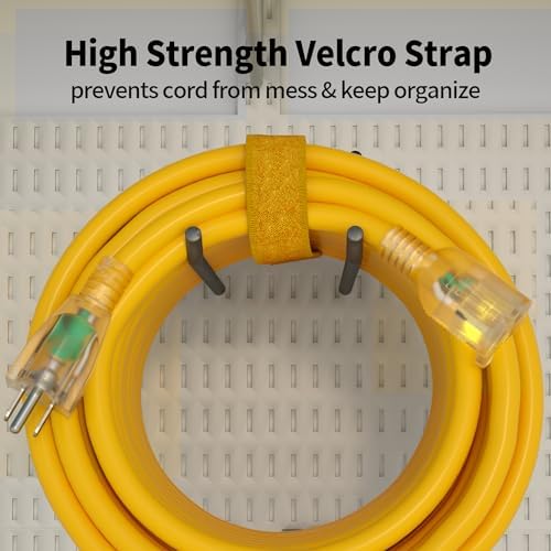 POWGRN 2 Pack 50 FT 12/3 Outdoor Extension Cord Heavy Duty Power Cord - Image 4