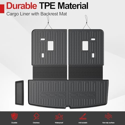 Cargo Mat for 2017-2023 GMC Acadia 6/7 Seat - Image 6
