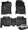 LASFIT Floor Mats for Toyota RAV4 2013-2018 Gas (Not Fit Hybrid) by LASFIT