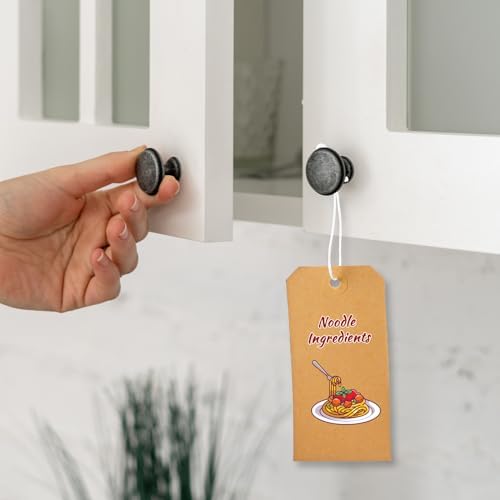 250 Pack Manila Shipping Tags with Elastic String - Image 4