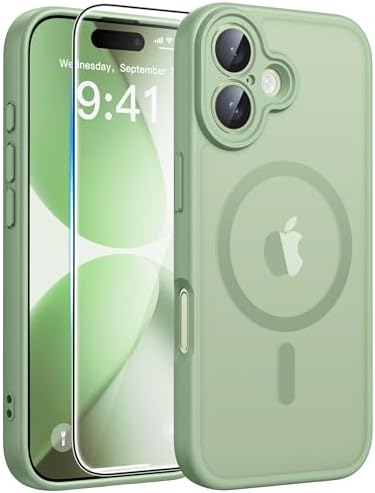 FNTCASE for iPhone 17 Case, Compatible with Magsafe, Glass Screen Protector by FNTCASE