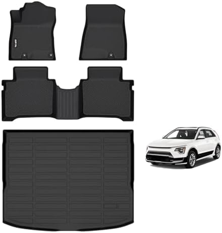 AIPOIL® Custom Fit TPE Floor Mats & Cargo Liners for 2023-2026 Kia NIRO by AIPOIL