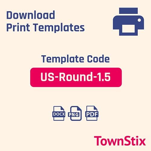 1.5 inch Round Labels Printable Circle Stickers - 8.5" x 11", 200 Sheets - Image 4