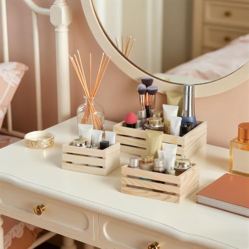 Set of 3 Nesting Unfinished Wood Crates - Image 7