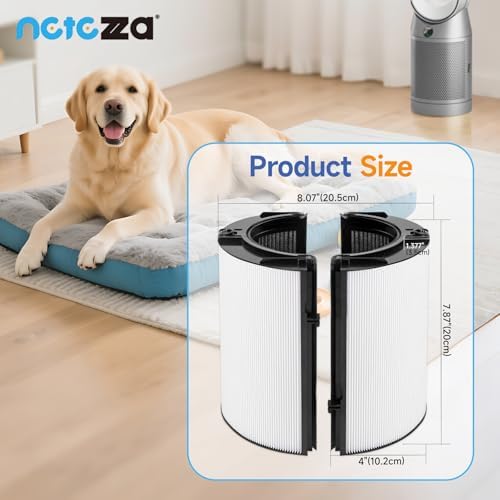 2 Pack TP07 Filters Replacement Fit for Dyson TP10 HP07 TP04 HP10 HP04 TP4A - Image 3