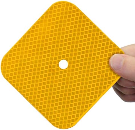 SmartSign "Traffic Safety Delineator " Sign | 4" x 4" 3M Diamond Grade Reflective Aluminum by SmartSign