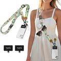 Icycay Phone Lanyard Crossbody Strap Neck Adjustable Teacher Women Birds by Icycay