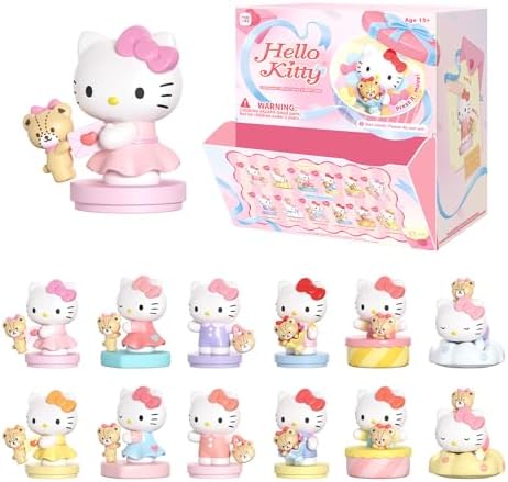 Hello Kitty Blind Box Mini Figures Companion Imprint Series Bean by MINILIKE