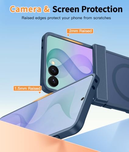 FNTCASE for Samsung Galaxy Z Flip 8 Case, Fit for Magsafe, Screen Protector - Image 6