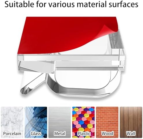 65Pcs Cable Clips, Adhesive Cable Organizer Cord Holder Wire Clip Wire Management Self Adhesive Hooks Wire Holder for Office, Home(Transparent, 65PCS-Large) - Image 3