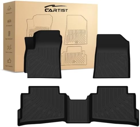 Seltos Floor Mats - Car Mats for Kia Seltos 2021-2026, All Weather Floor Mat for Seltos Accessories, Heavy Duty Rubber Mats, Car Accessories by cartist