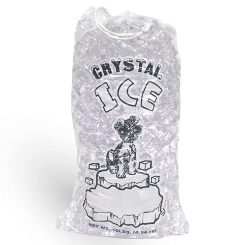 Pinnacle Mercantile Plastic Ice Bags 10 Lb. by PinnacleMercantile