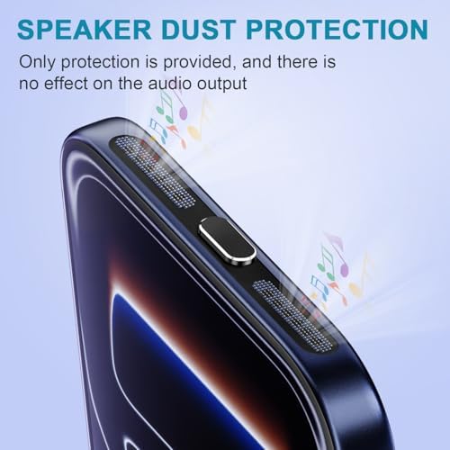USB C Dust Plug,USB C Port Cover Type C Charging Port Plug Cover Speaker Dust Cover,Accessories for iPhone 18 Pro Max, 17 Pro Max - Image 4