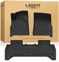 LASFIT Floor Mats for Rivian R1T 2025-2026, Front & Rear, Custom Fit by LASFIT
