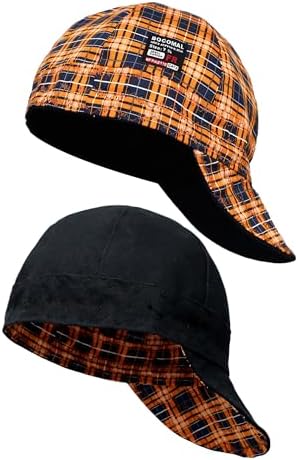 BOCOMAL Welding Cap HRC2 Flame Resistant 10oz Durable Cotton Canvas Duck - Image 2