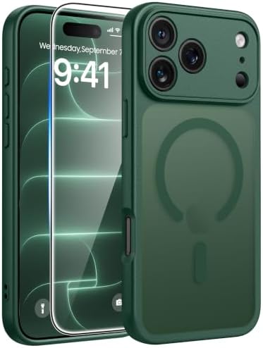 FNTCASE for iPhone 18 Pro Max Case/iPhone 17 Pro Max Case, Screen Protector by FNTCASE
