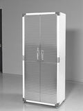 Heavy Duty Storage Solid Stainless Steel Cabinet by Unknown