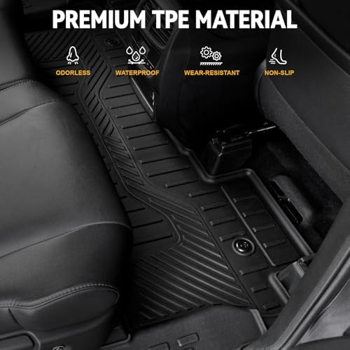 Floor Mats for 2022-2016 Honda Pilot 8-Seat Accessories - Image 3