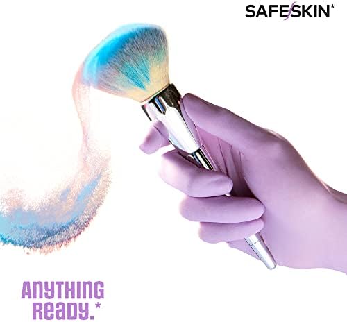 SAFESKIN Disposable Nitrile Gloves in POP-N-GO Pack of 50 or 200 Powder Free - Hair, Cleaning, Medical Use, Food Handling - Image 4